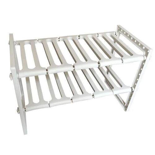 Adjustable 2Tier Under Sink with Removable Panels调节沥水架