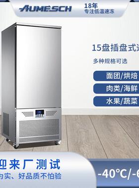 15插盘冰箱包子饺子面团海鲜肉类速冻机冻冷柜商用零下40度急冻