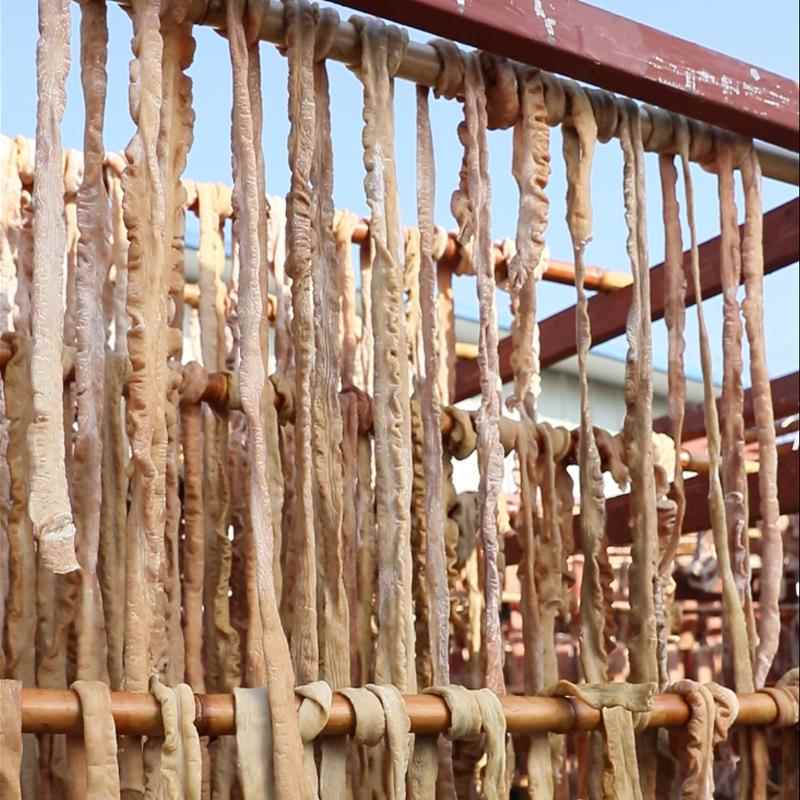 风干咸猪大肠500g安徽特产农家自制去油晒干猪大肠头非烟熏干大肠