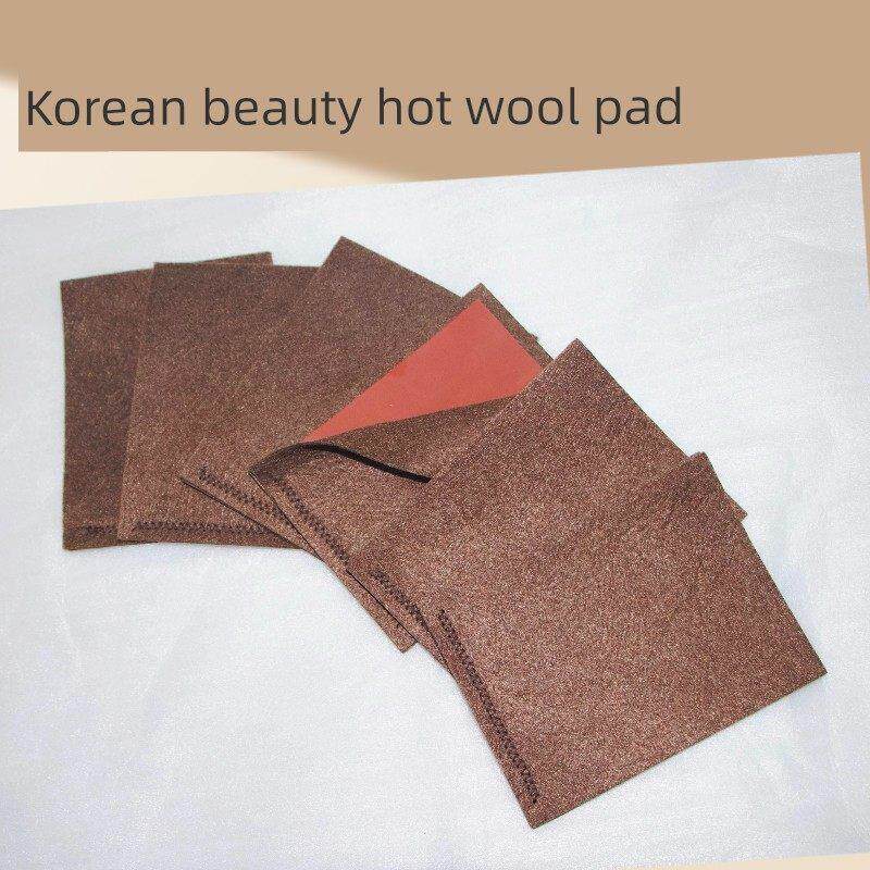 美发专用烫发棉韩国热烫棕色气垫烫发棉烫发卷发高温保温棉