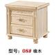 床边柜床柜白胚厂直销 家头漆 欧式 床头白坯柜没有油08