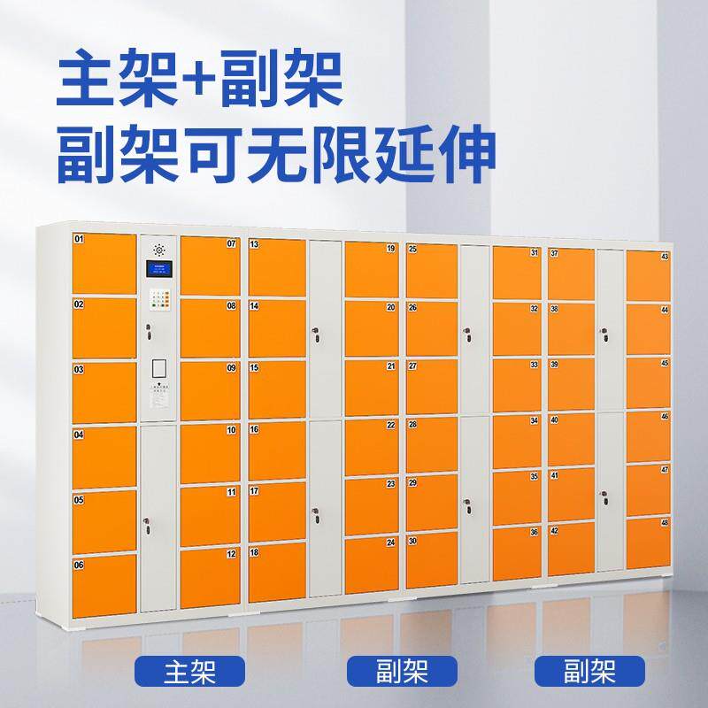 电子存包柜智能储物柜商场刷卡指纹寄存柜超市微信扫码存包柜工厂