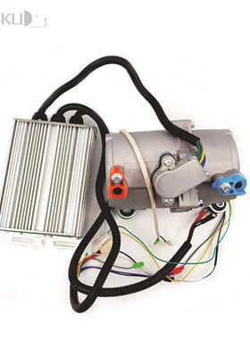 车c载c电动压缩缩机18cc28涡旋直流BOQ压缩机货卡车12v24v48v72v