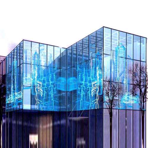 led高清显示屏室内户外透明商场广告宣传展示屏幕LED高清透明屏