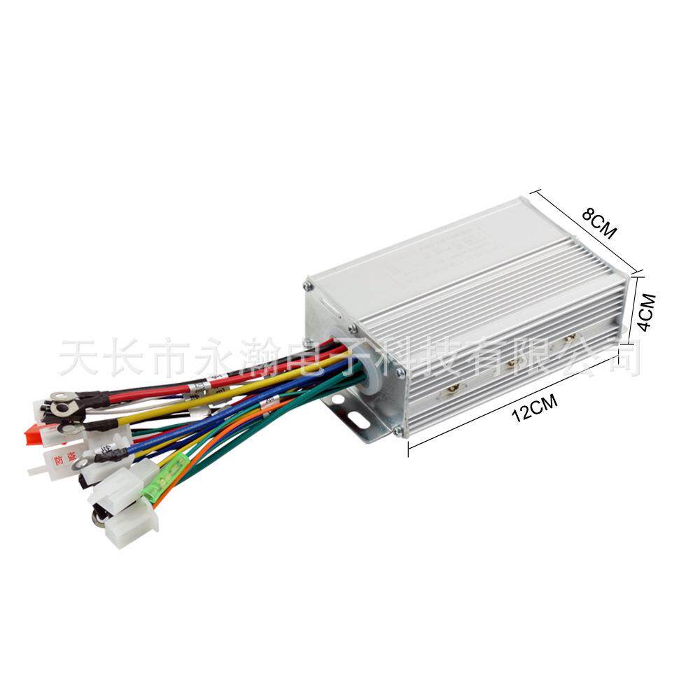 24V36V48V60V64V500W12管永磁同步电机驱动器巡航倒车防溜坡