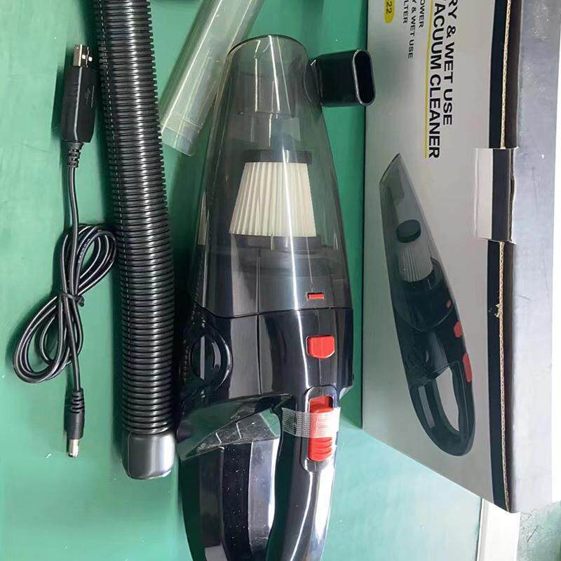 跨境车载吸尘器车用无线大吸力家用小型手持吸尘机吸吹充电式迷你