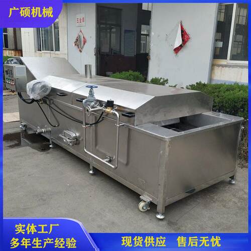 水果果脯预煮焯水机 油豆皮竹笋蒸煮漂烫机 芒果茶叶杀青护色机