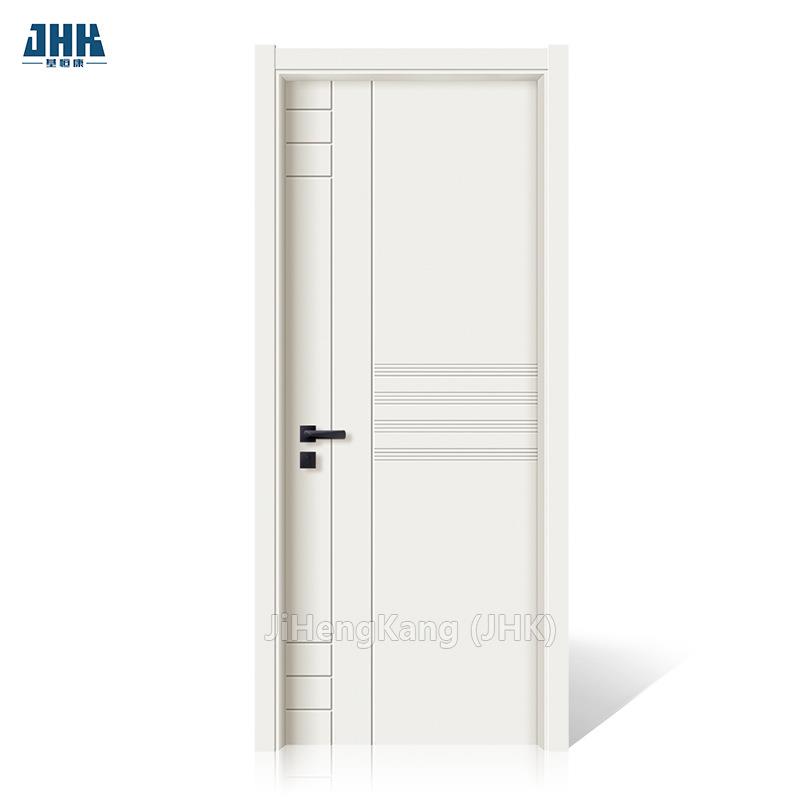 厂家直销室内套装门卧室欧式房门pvc木门工程外贸免漆门扇JHK-P28