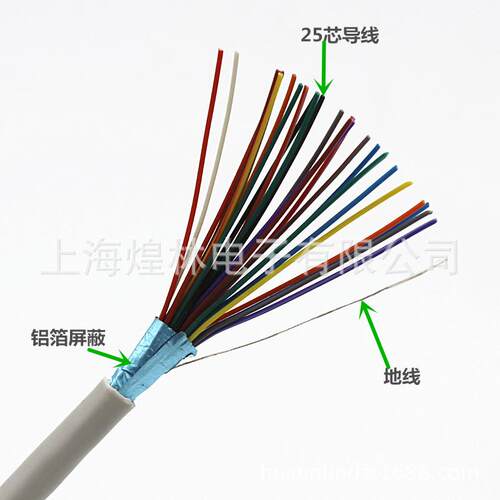 全铜线2/二排25针并口数据连接线公对母延长线10米