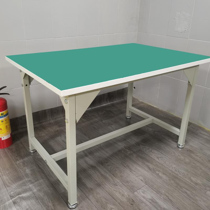 验重型防静电工作作台面桌子钳工操台手机维修平桌线加强款防检实