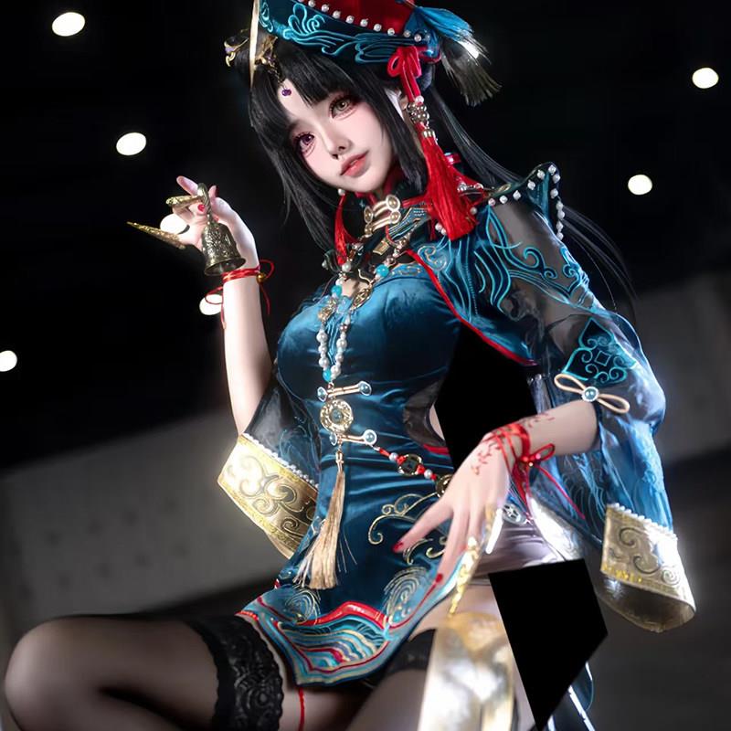 永劫无间玉玲珑COS服墨行衣女装旗袍风格游戏官方授权服装图片