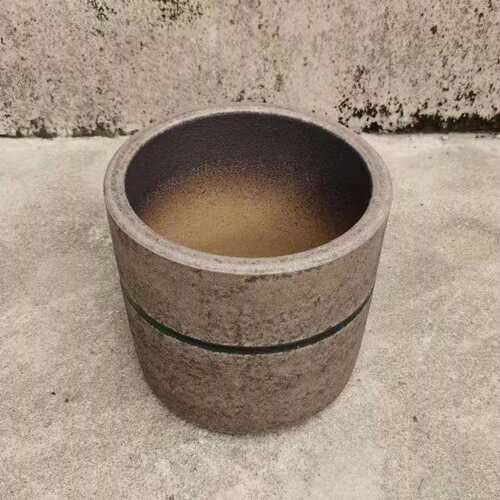 禅意复古陶瓷落地瓶陶罐荷花缸意境坛子种植水培直筒花盆摆件