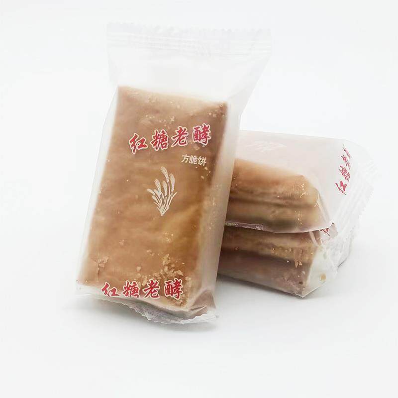 南通特产复隆亭方脆饼原味月子脆饼红糖老酵传统750克可泡吃包邮