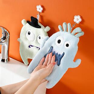 Cute Wipe Animal Hand Colors Towel Coral Velvet Cartoon