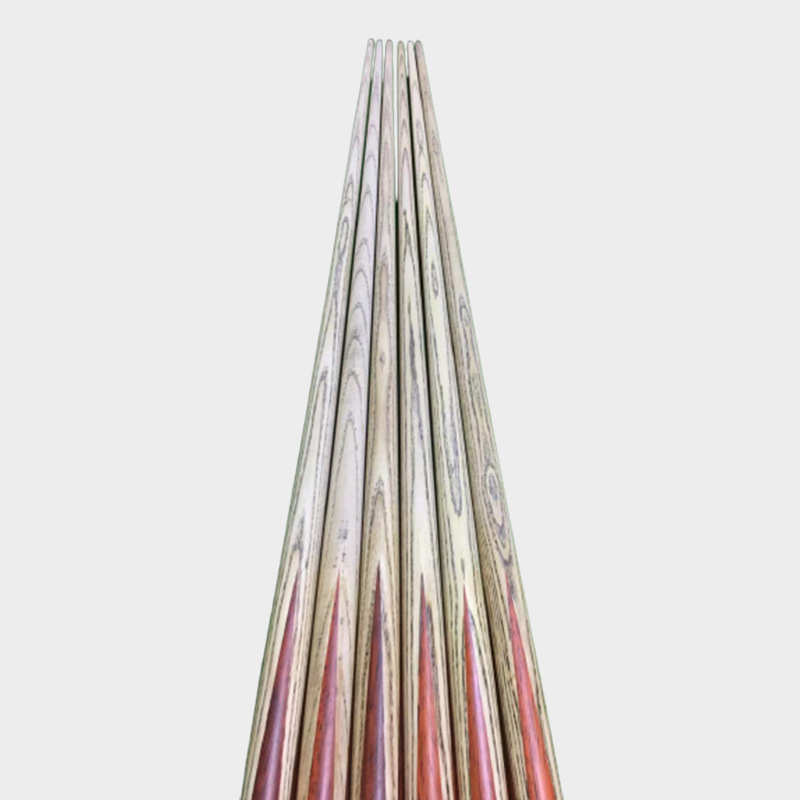 批发145cm红花梨叉杆公杆黑八中式斯诺克单节通杆球厅台球杆