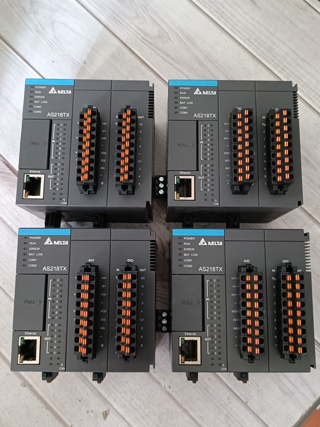 拆机台达PLC   AS218TX-A  实物拍摄，功能包好