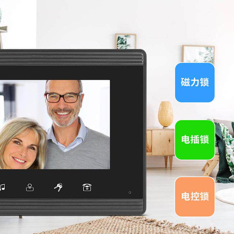 新思路可视对讲门铃别墅高清门禁系统智能视频开锁监视双向通话