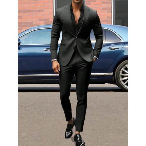 I 15996 Business Casual Suit 商务休闲西装套跨境速卖通亚