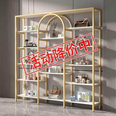 轻奢展示架美甲展示柜产品货架美容院置物架甲油胶柜子展柜多功能