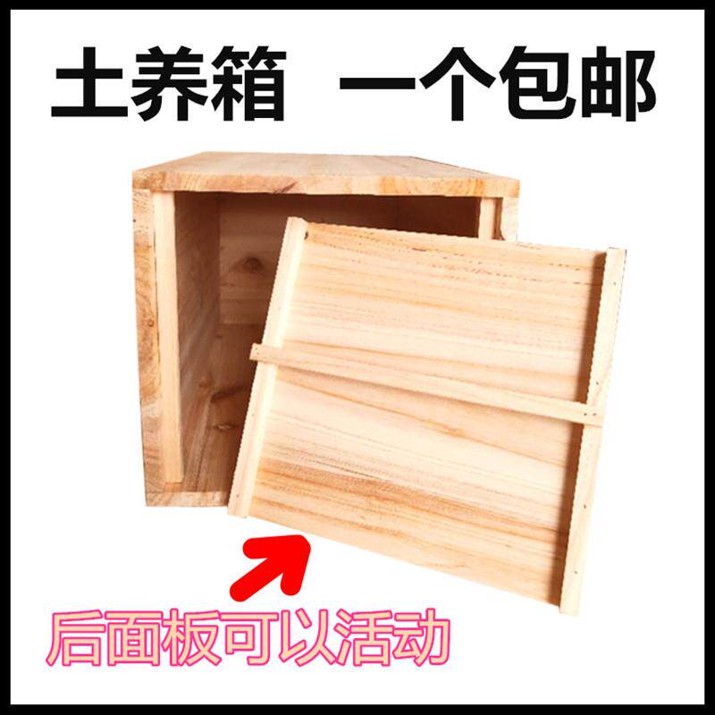 土养箱自然巢中蜂箱诱蜂箱老式土养蜂箱全烘干杉木板蜜蜂箱包邮