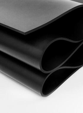 黑色橡胶片ea背胶防密封滑XYS减片震2mm厚橡胶垫胶v皮软胶EVA