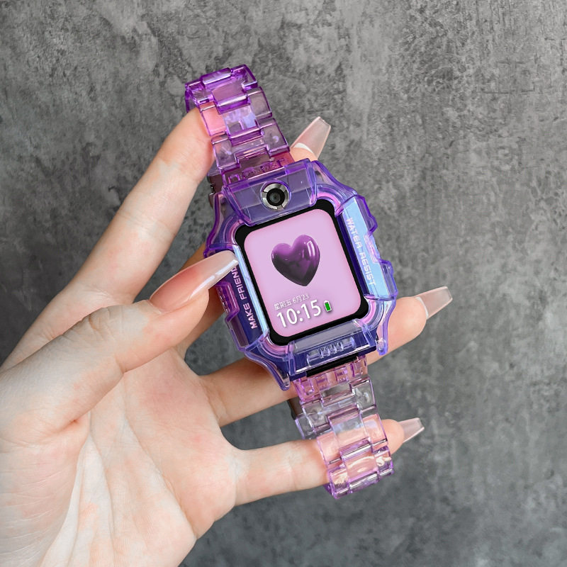 小天才适用电话手表表带树脂配件