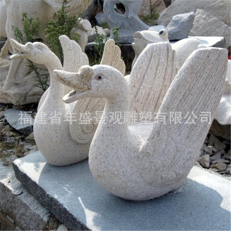 天鹅雕塑 户外庭院水景装饰 吐水天鹅 小喷泉工艺品厂家