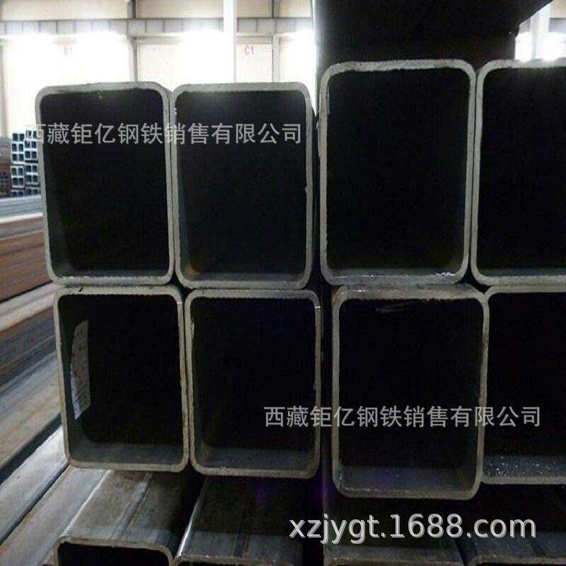 黑方管厚壁方管Q235方通40*40 40*60可折弯 矩形管镀锌方管