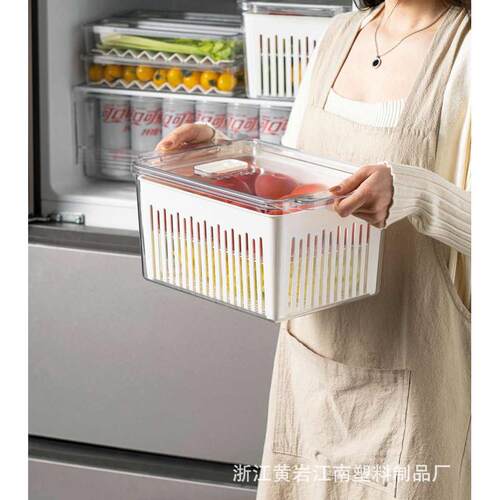 冷藏盒收纳盒储盒子水果保鲜蔬菜鸡蛋专用物保鲜冷冻整理冰箱