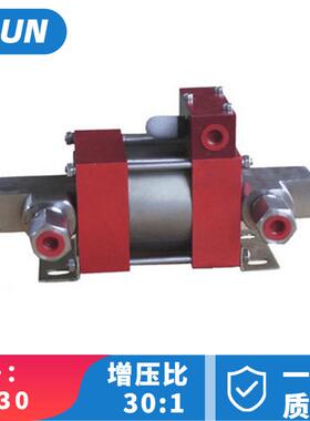 20MPA 30倍MD30 双作用小流量气液增压机气动升压液泵阀门测试泵