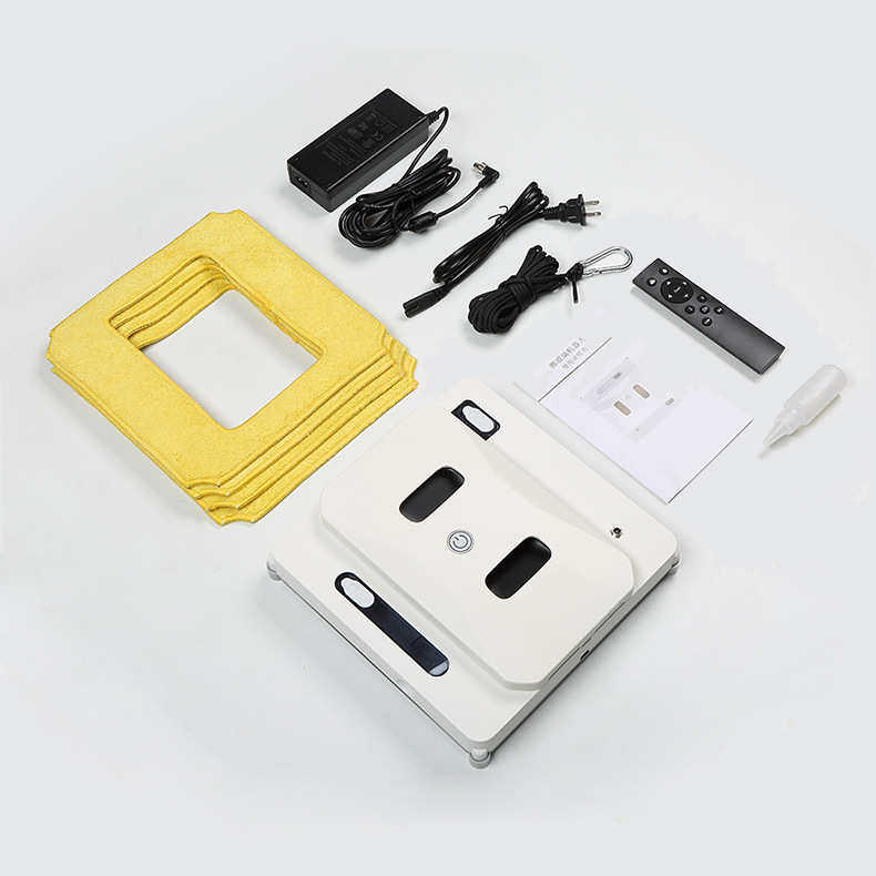 家用大扫除大吸力双喷水擦窗机器人 加工定制自动感应清洁机器人