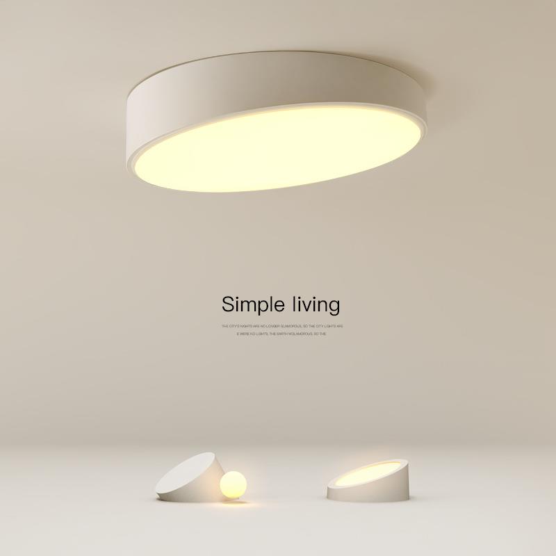 现代简约小房间吸顶灯led客厅灯创意个性卧室灯过道北欧阳台灯具