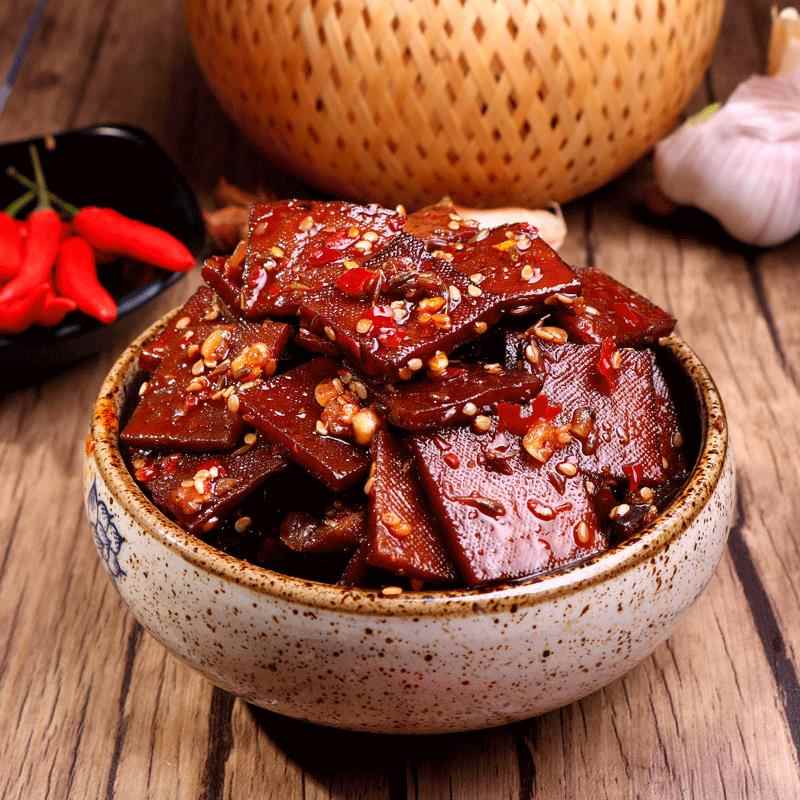 何敖魁平江香干正宗湖南特产酱干麻辣零食传统豆干五香香辣小吃