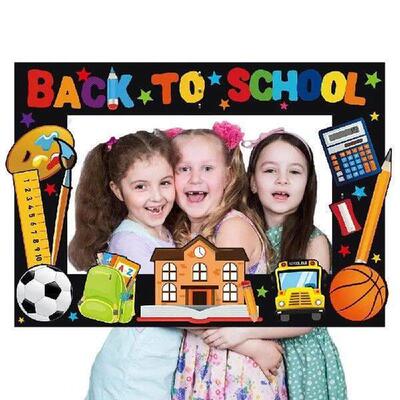 School Season Back To School Photo Props Colorful Cartoon