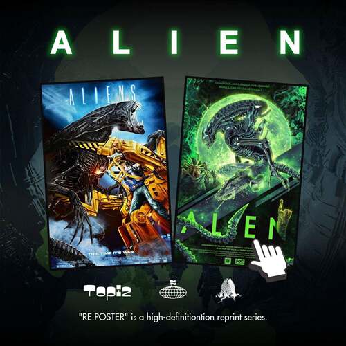 ALIEN 异形普罗米修斯系列科幻恐怖电影海报挂画有框装饰画收藏级