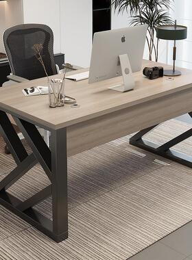 写台式家用电脑办桌卧室家具学生学习字公课书桌电PSH竞桌子灰KK