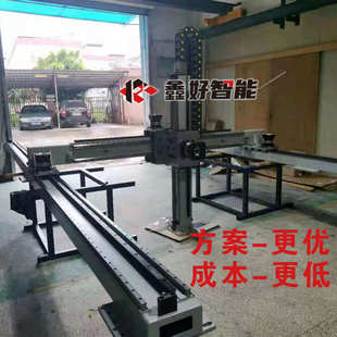 三轴模组XYZ龙门重载齿轮齿条坐标桁架机械手上下料电动直线滑台