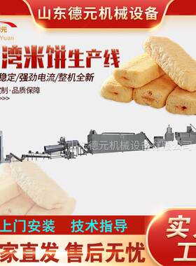 糙米卷能量棒生产线 新疆夹芯米果生产线 巧克力涂层米果生产线