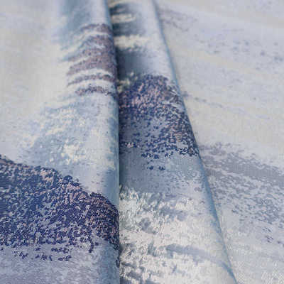 厂家批发新中式高精密提花红木家具山水抱枕沙发坐垫靠垫面料