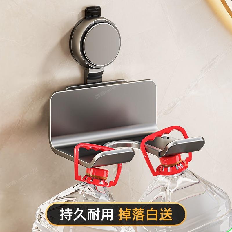 吸盘吹风机支架孔浴室打QUA壁挂式物架免置卫生间电吹风挂架收纳