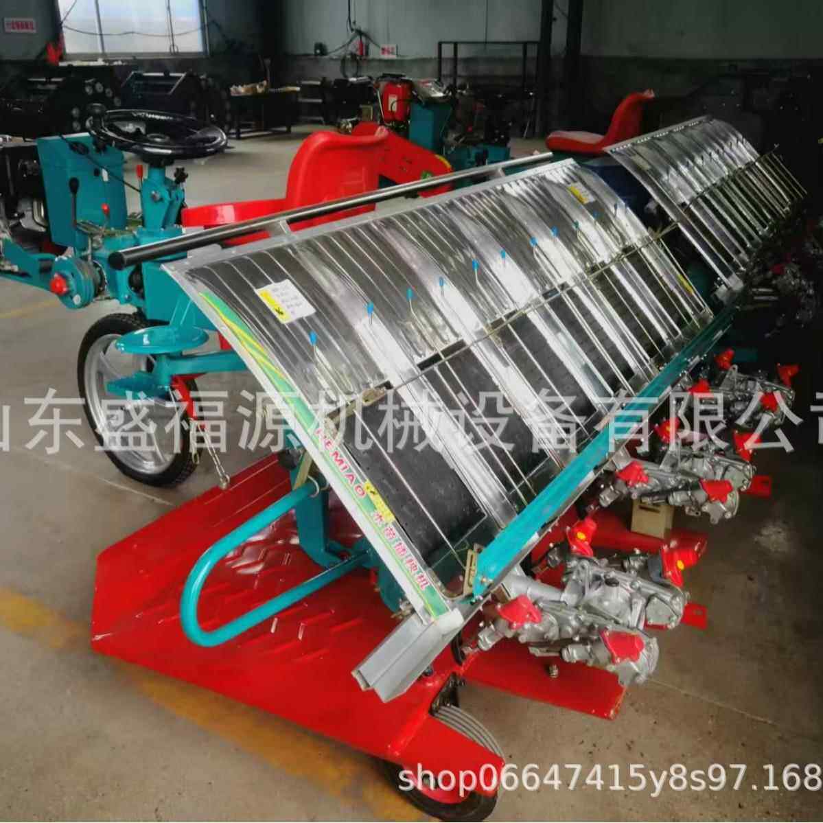 6行8行高速乘坐式插秧机 全自动农用播种机 水田用农业机械