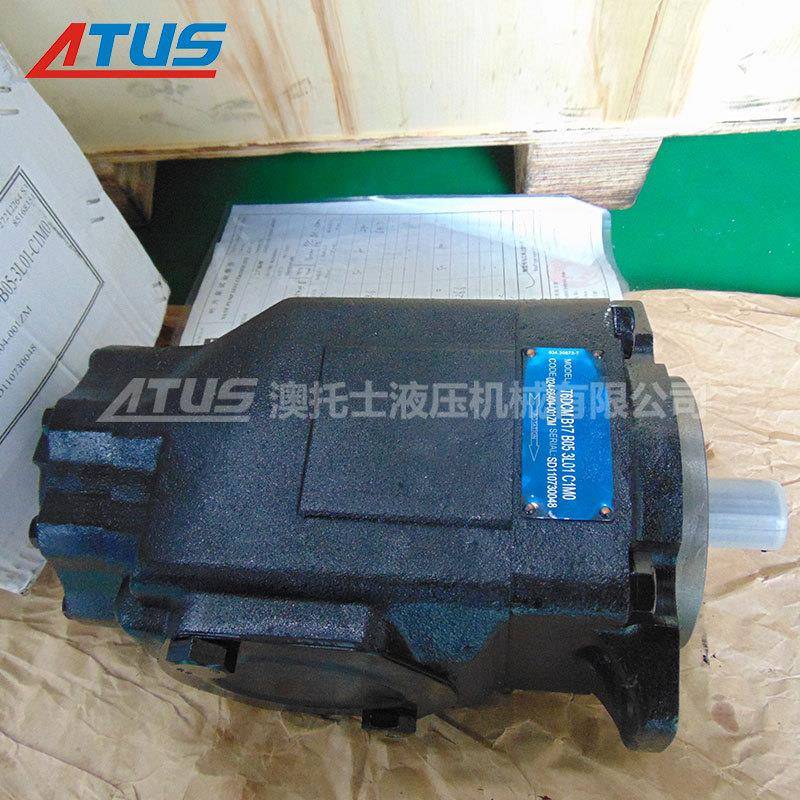 丹尼逊denison叶片泵T6EC-072-025双联液压泵锻压机床油泵定量泵