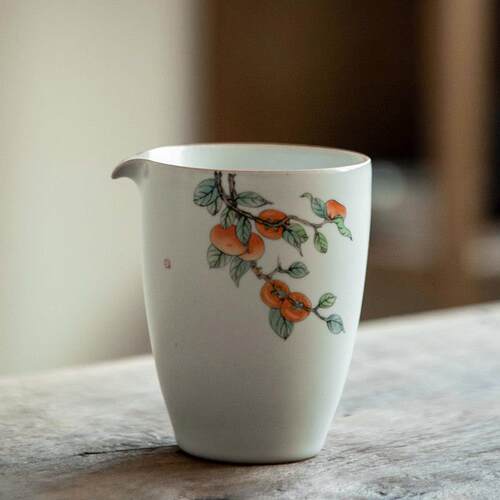 陶瓷公道杯茶海开片茶具茶道套茶道隔断茶道配件汝窑公杯茶道套