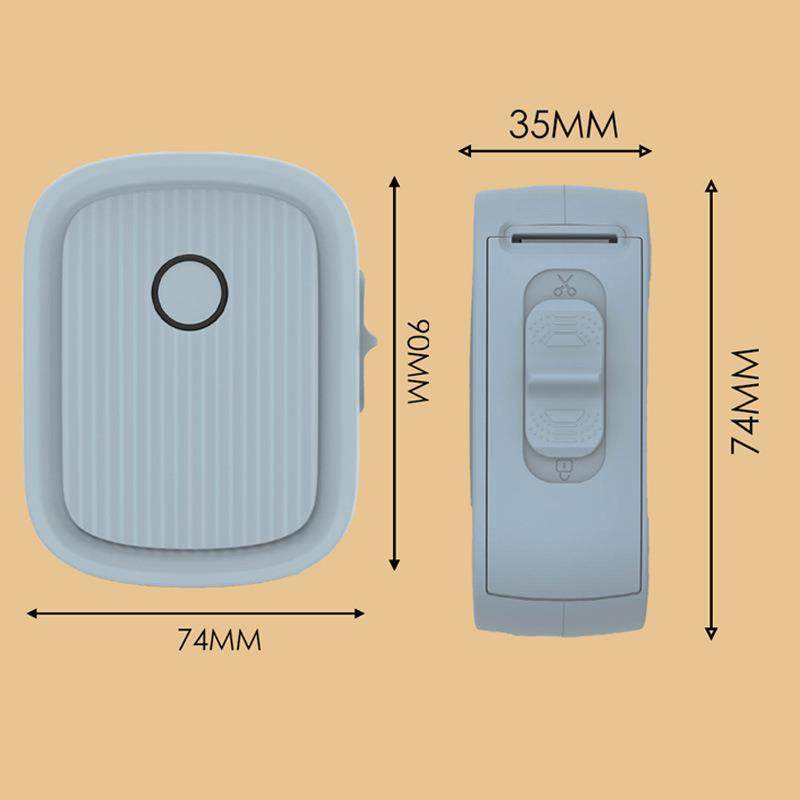 迷你签印袋机半寸标签热标敏打印机手持家用不干胶SJV口打印机打