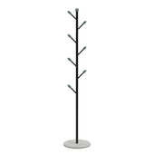 北欧家用落地衣帽架玄关高级法式 小型衣服架子 岩板挂衣架子杆式