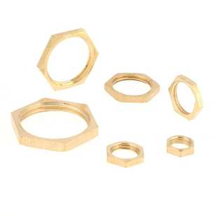 黄铜4锁紧 4螺纹g1g1 8螺母六角g1 2管接头 840pcsg1g3