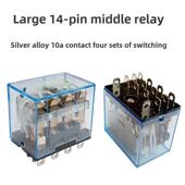 220VAC110VDC48VDC24VDC12 银点大14脚10A中间继电器LY4N 36V