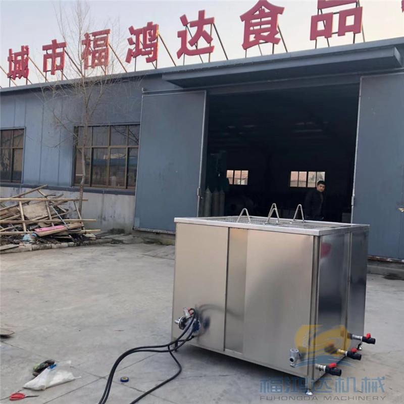 山东潍坊诸城煮羊肉设备 海产品漂汤设备 不糊锅 自动控温煮锅