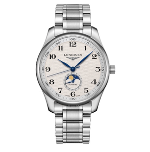 [9.8新]浪琴名匠系列手表月相自动机械男款腕表 L2.919.4.78.6