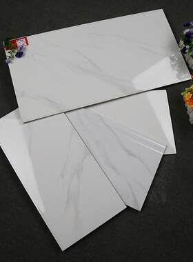 新款直销压边300*600MM爵士白瓷片400*800MM墙砖厨房卫生间瓷砖客